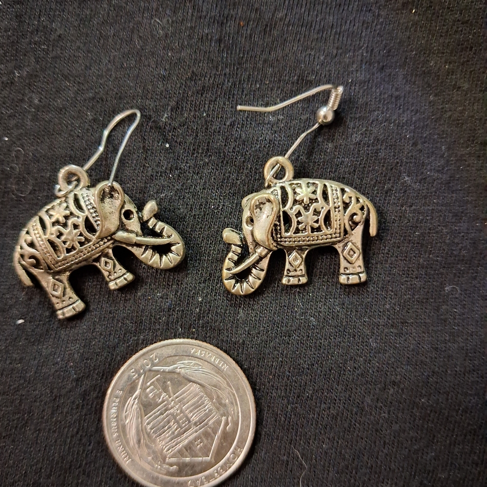 Elephant Earrings